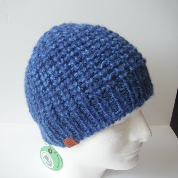 Hand Knitted Hat Toque Adult Size - S (M) Wool Unisex Color 018 Hand knit by me - Picture 2 of 9